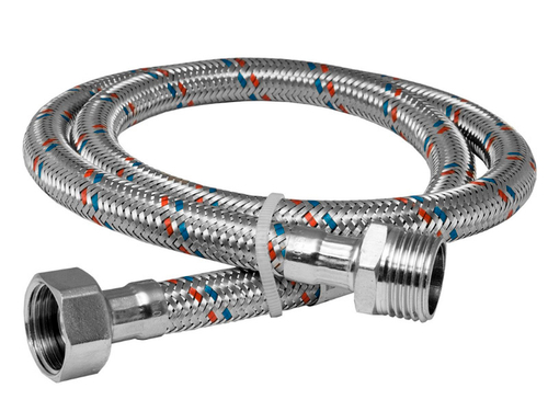 Подводка гибкая для воды г/ш, 1/2" 100см