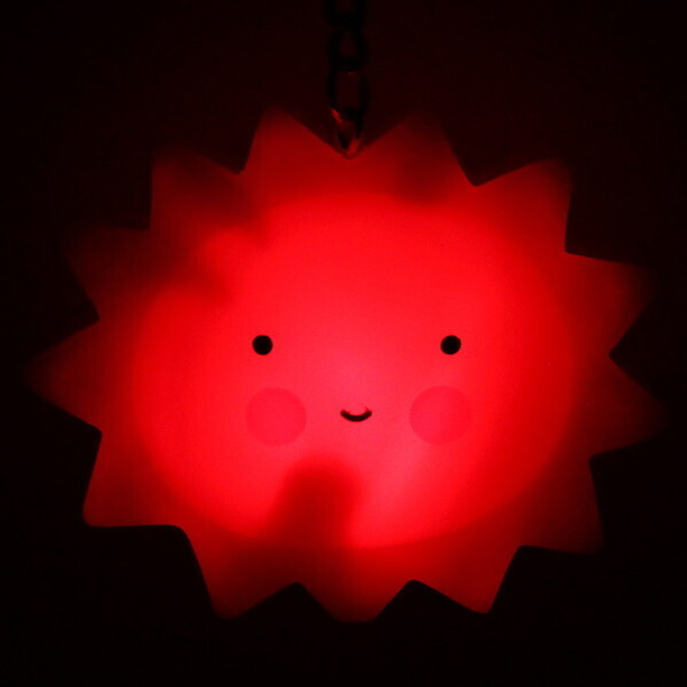 Брелок светящийся «Добрый сон-Солнышко» LED с датчиком прикосновения