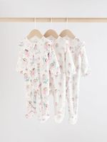 Комбинезон / Cлип для малышей Next F13-316, 3 шт., Белый