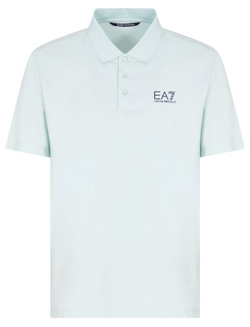 Мужское теннисное поло EA7 Man Jersey - Мятный