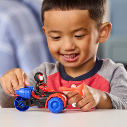 Hasbro SPIDEY i super-kumple - Транспортное средство Майлза "Spin" Моралеса Techno-Racer + фигурка G2460