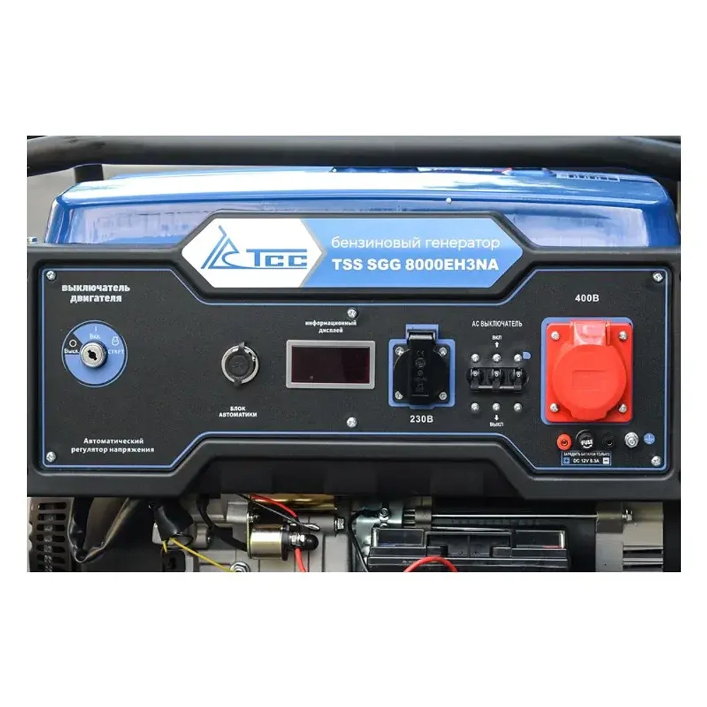 ТСС SGG 8000EH3NA бензогенератор с блоком АВР ТСС С 9000/400 160015/190048
