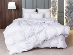 Подушка трехкамерная 3D упругая с бортиком 68х68 German Grass White Familie Down