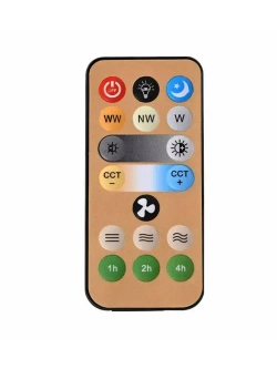 Кольцевая лампа с вентилятором и пультом