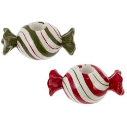 GAEM Подсвечник "Конфета", L12 W6 H5 см, 2в.