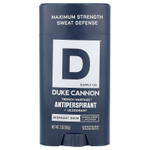 Duke Cannon Supply Co., Trench Warfare® антиперспирант и дезодорант, Midnight Swim, сандаловое дерево и лаванда, 85 г (3 унции)