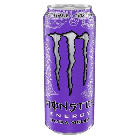 Энергетический напиток Monster Energy Ultra Violet со вкусом винограда и цитруса, 500 мл (Ирландия)