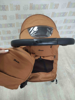 Коляска прогулочная Baballo Future 2024 коричневая (черная рама)