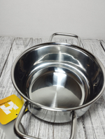 Кастрюля 1,6л 3-х слойное капс дно д16см НМ 5316