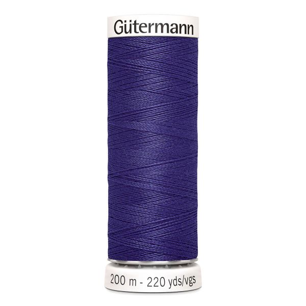 Нитки универсальные Gutermann Sew-all 100 (200 метров), 5 кат. | 463 сине-фиолетовый