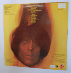 Винтажная виниловая пластинка LP The Rolling Stones Goats Head Soup (Чехословакия 1991)
