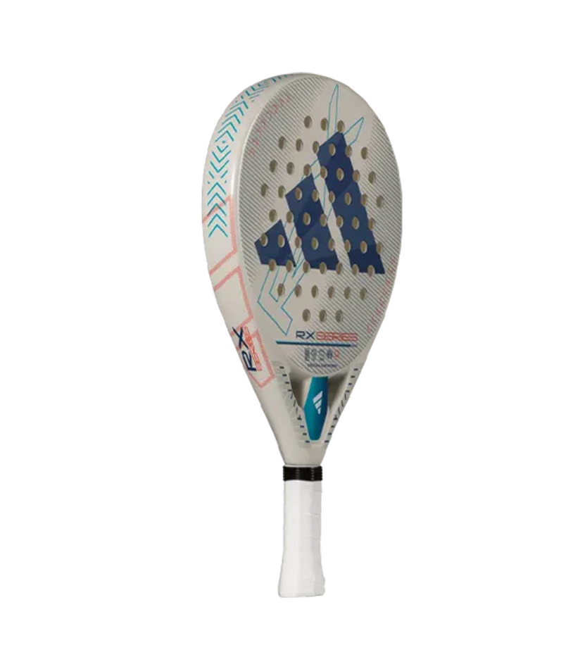 Ракетка для падел Adidas RX Series Light 3.4 бело-голубая 2025