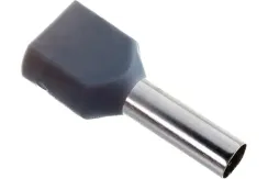 Наконечник Navigator Е2 4,0-12 втулочный изолированный серый (упаковка 50шт) 38577