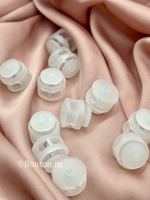 Фиксаторы шнура для одежды  пластиковые прозрачные