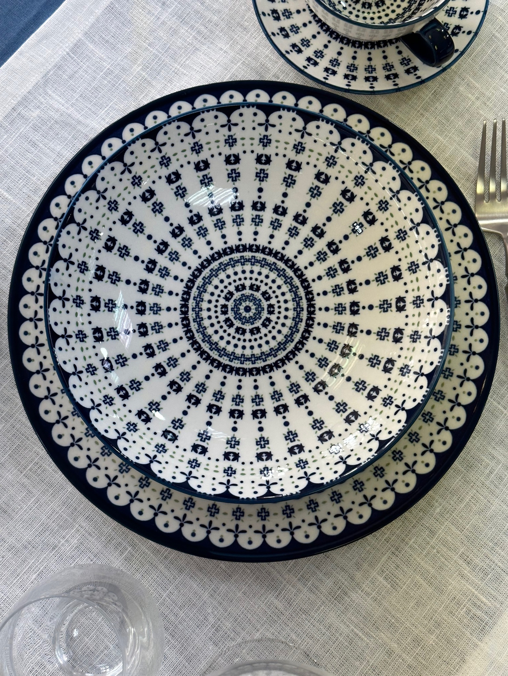 Тарелка глубокая D21.6XH4.4см HYGGE