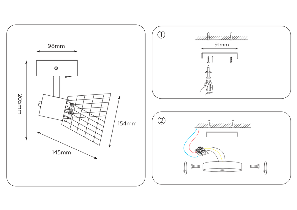 Ambrella Накладной спот с выключателем в стиле лофт Loft TR8600