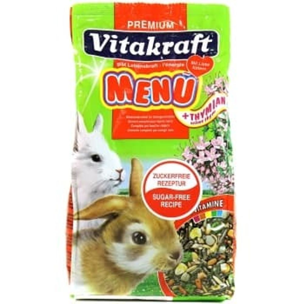 Vitakraft  Корм для кроликов MENU THYMIAN 1кг