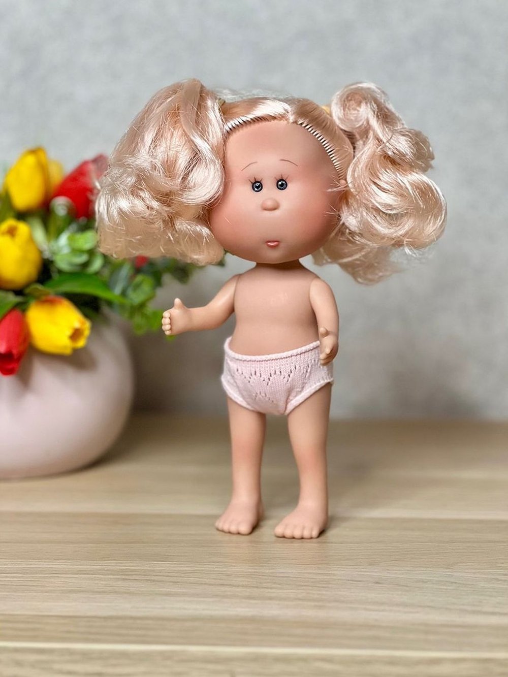 Кукла Nines виниловая 23см Little Mia без одежды (3199W26A-1)