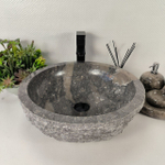 Раковина из мрамора Erozy Grey EM-64529 46*46*15 0186