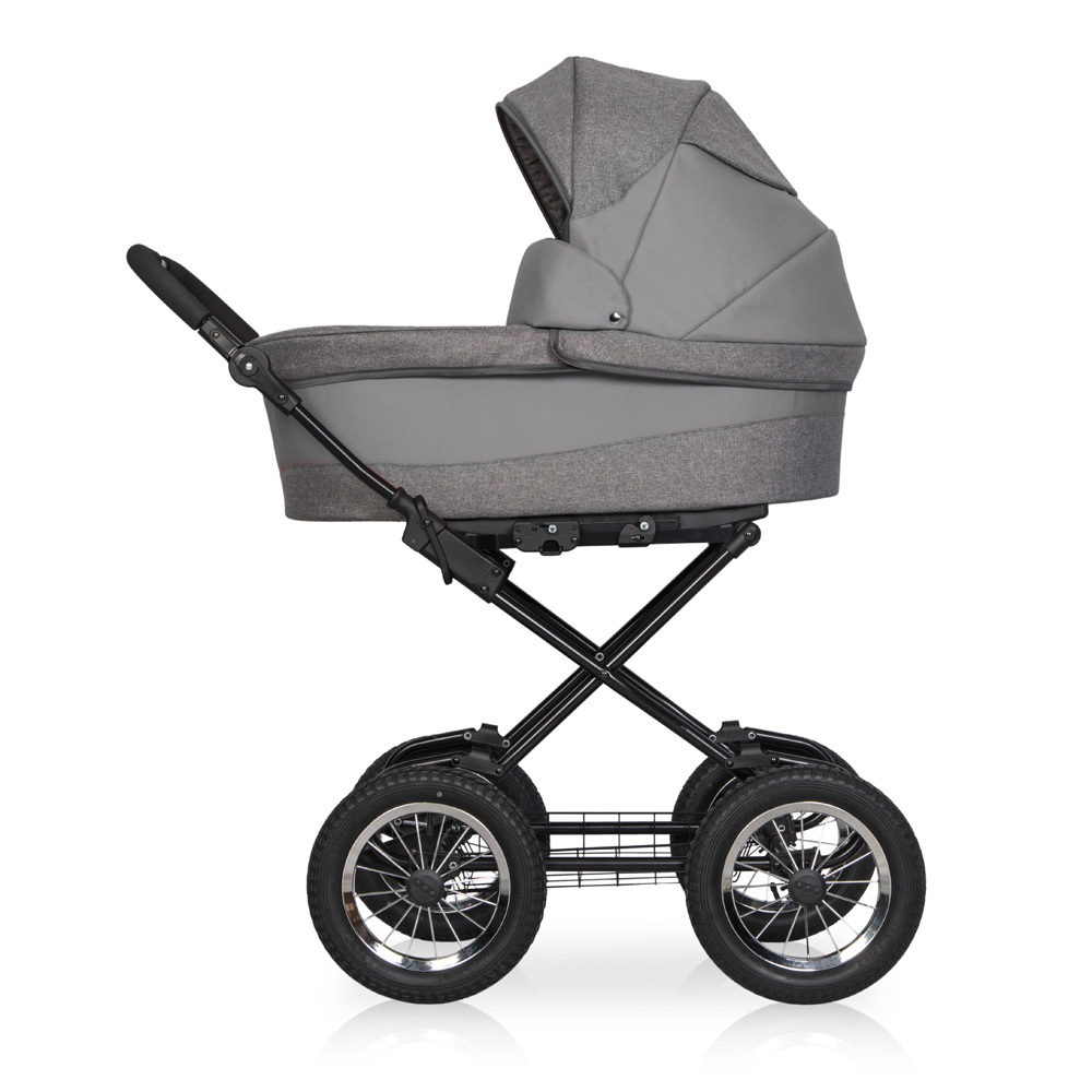 Коляска  MARIO CLASSIC (2 в 1) (RIKO BASIC) 10 серый