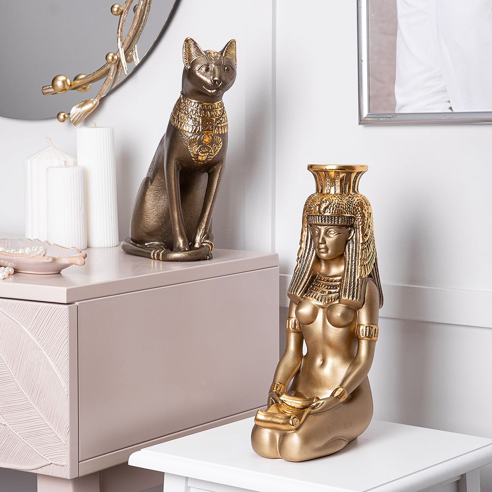 Девушка с папирусом Бронза