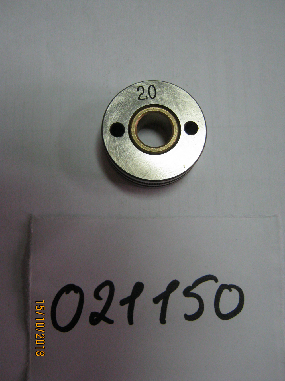 Ролик подающий под порошковую проволоку (30-10-12) 1.6/2.0 / Feed roller (1.6/2.0 flux type, 30х10х12)