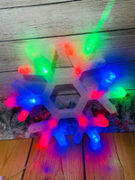 Светильник Uniel "Снежинка", 30*30 см.