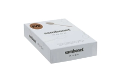 Sambonet Набор из 6 ложек для эспрессо Rock PVD 2Black