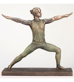 Veronese WS-1370 Статуэтка «Йог - поза воина»