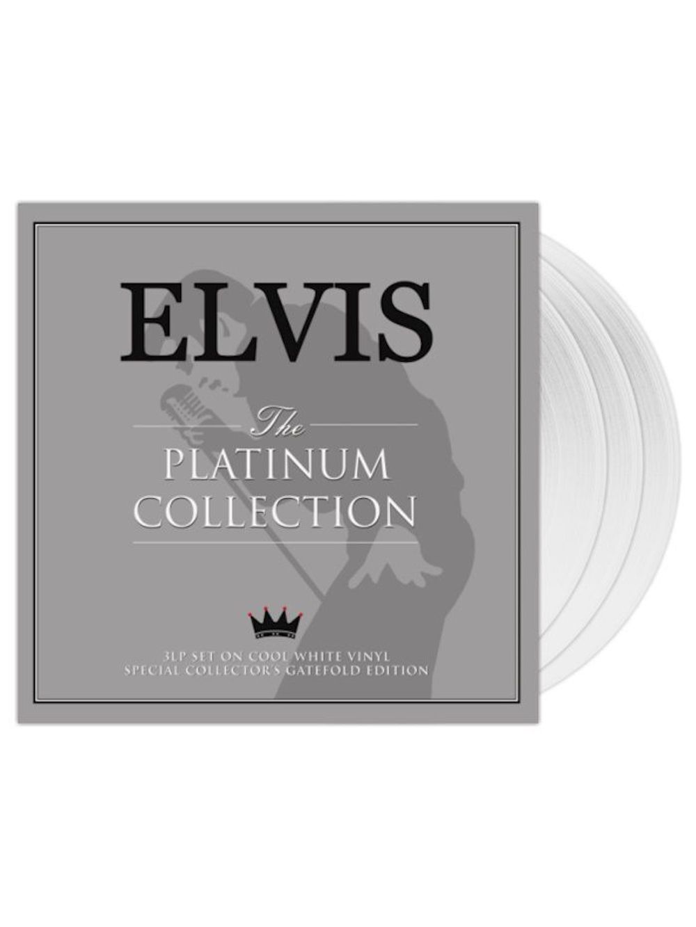 Elvis Presley. The Platinum Collection (3 LP White) Элвис Пресли. Новая запечатанная виниловая пластинка