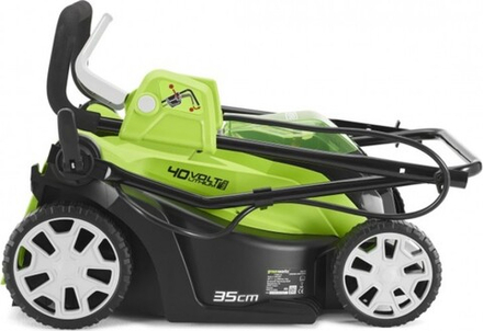 Газонокосилка аккумуляторная GREENWORKS G40LM35K4 40V 2501907UB