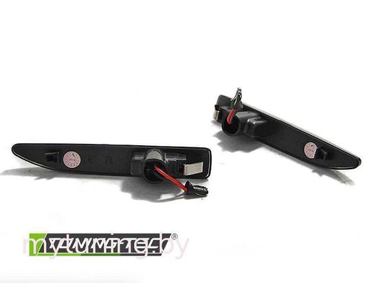 Повторители указателей поворота для BMW 7 E65 / E66 (01-08) LED динамические темные