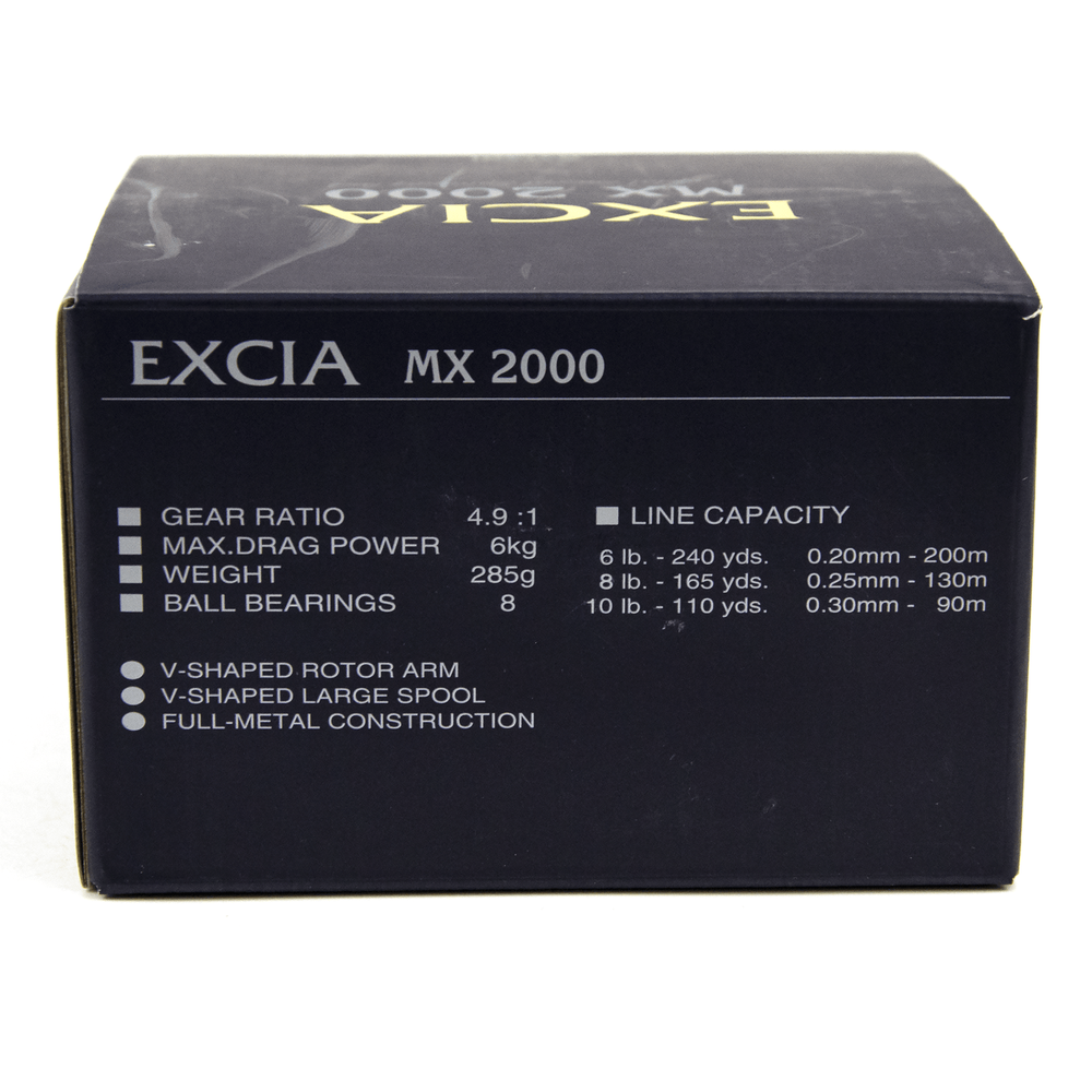 Катушка безынерционная Ryobi Excia (2000, 8+1BB, мет. шпуля)