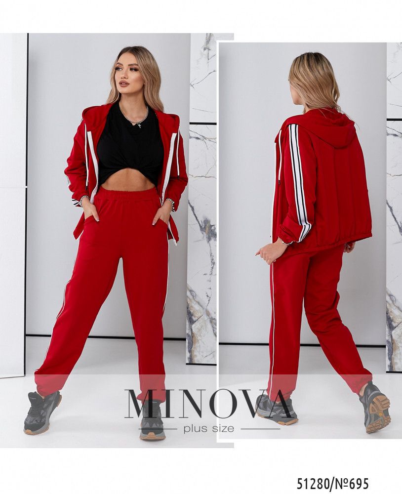 Костюм 695-красный Minova