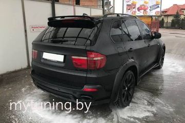 Диффузор заднего бампера V.1 для BMW X5 E70 2006-2013
