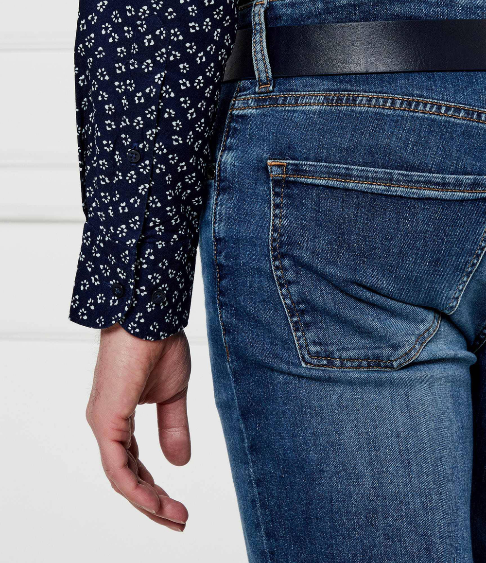 Рубашка Washed Tommy Hilfiger - темно-синий(MW0MW37594)