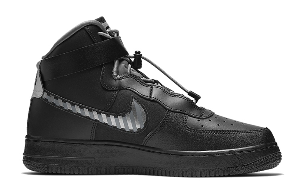 Nike Air Force 1 LV8 HZ high-top sneakers GS black