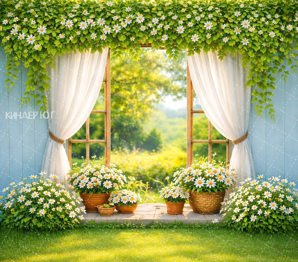 Фотофон "Ромашки" арт. ФФ903-113а