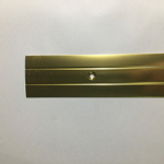 Порог-стык 38мм "DO-4" 2,7м Золото глянец анод. алюм.