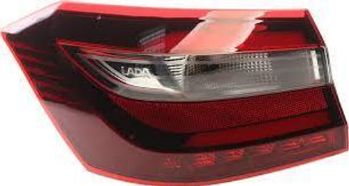 Фонарь задний в сборе левый ВАЗ 2180 Lada Vesta FL NG 2022- наружний ДААЗ