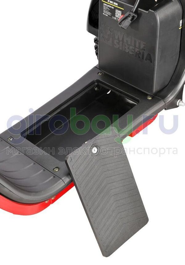 Электроскутер WHITE SIBERIA IKRA 5000w - (Черный)