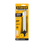 STAYER HERCULES-25, 25 мм, нож с винтовым фиксатором (09147)