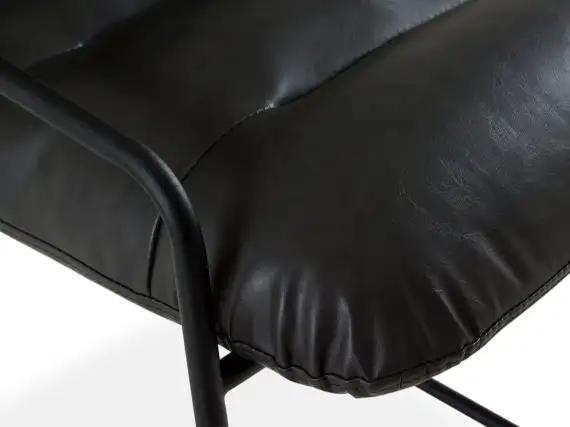 Cтул Brera, темно-серая экокожа