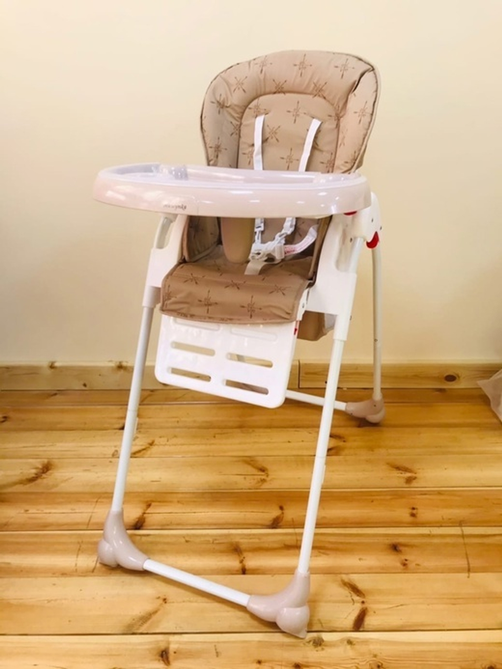 Стул для кормления "Мишутка" С-С-1, бежевый