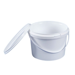 Ведро с пластиковой ручкой 3,2л + крышка с замком