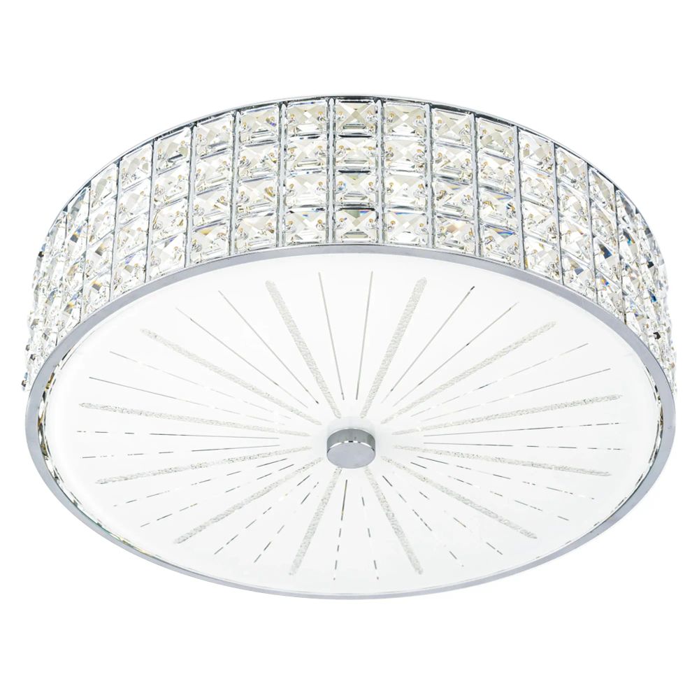 Citilux Портал CL32415G1 LED RGB Люстра хрустальная с пультом Хром