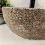 Каменная раковина из речного камня RS-04891 (54*35*15) 0857 из натурального камня