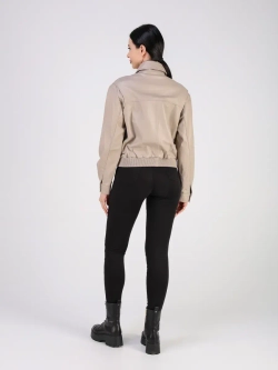 Кожаная куртка демисезонная