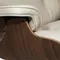 Кресло с оттоманкой Eames Lounge, Premium U.S. version, кремовая кожа, орех