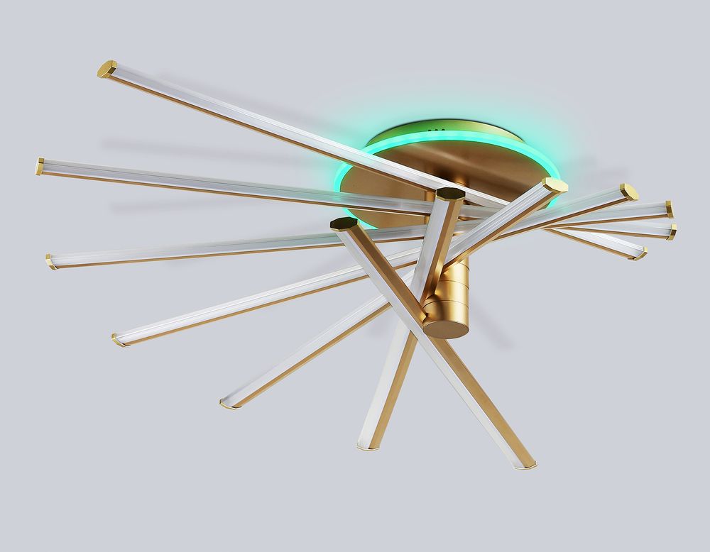 Ambrella Потолочный светодиодный светильник с пультом LineTech FL6244